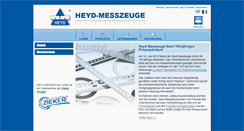 Desktop Screenshot of heyd-messzeuge.de